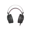 GENESIS Neon 360 auriculares gaming con cable y diadema negro, rojo
