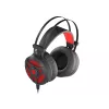 GENESIS Neon 360 auriculares gaming con cable y diadema negro, rojo