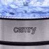 Hervidor de agua eléctrico Camry CR 1290 — carcasa de cristal, capacidad 1,7 l, 2000 W, temperatura ajustable, indicador de nivel de agua