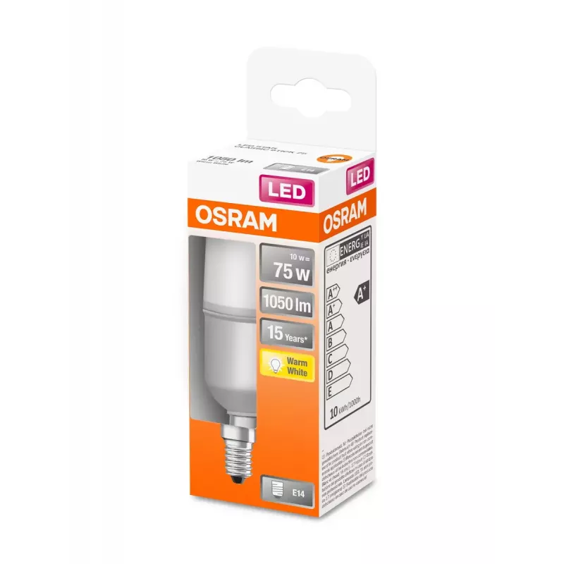 Bombilla LED Osram STAR 10 W E14 blanco cálido 2700 K 1050 lm