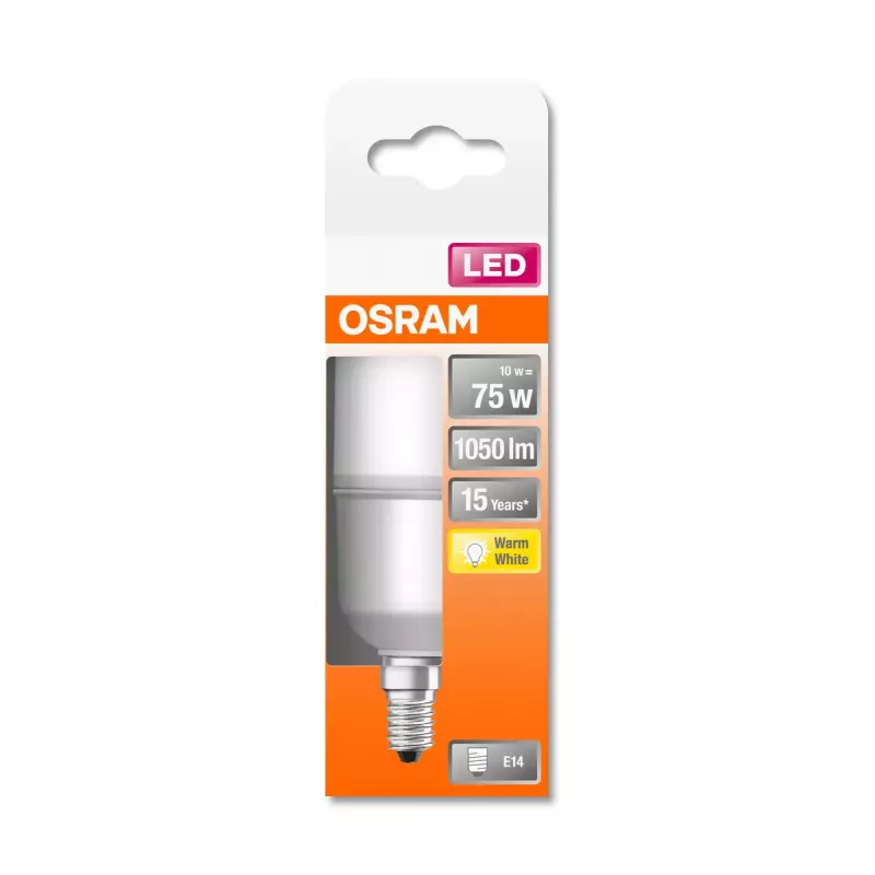 Bombilla LED Osram STAR 10 W E14 blanco cálido 2700 K 1050 lm