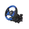 Volante y pedales GENESIS Seaborg 350 negro, azul USB Nintendo Switch, PC, PlayStation 4, Playstation 3, Xbox 360, Xbox One, Xbox Series S, Xbox Series X