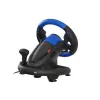 Volante y pedales GENESIS Seaborg 350 negro, azul USB Nintendo Switch, PC, PlayStation 4, Playstation 3, Xbox 360, Xbox One, Xbox Series S, Xbox Series X