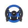 Volante y pedales GENESIS Seaborg 350 negro, azul USB Nintendo Switch, PC, PlayStation 4, Playstation 3, Xbox 360, Xbox One, Xbox Series S, Xbox Series X
