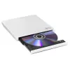 HITACHI-LG DATA STORAGE Unidad de DVD portátil ultrafina - Gp60nw60 - USB 2.0 - Blanco