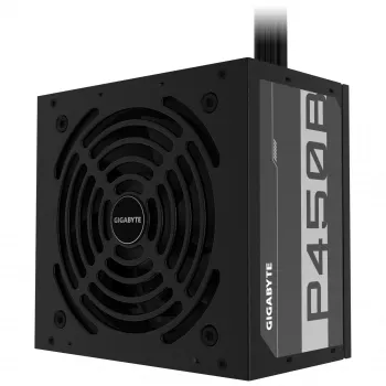 Fuente de alimentación GIGABYTE P450B 450 W 20+4 pin ATX ATX negra