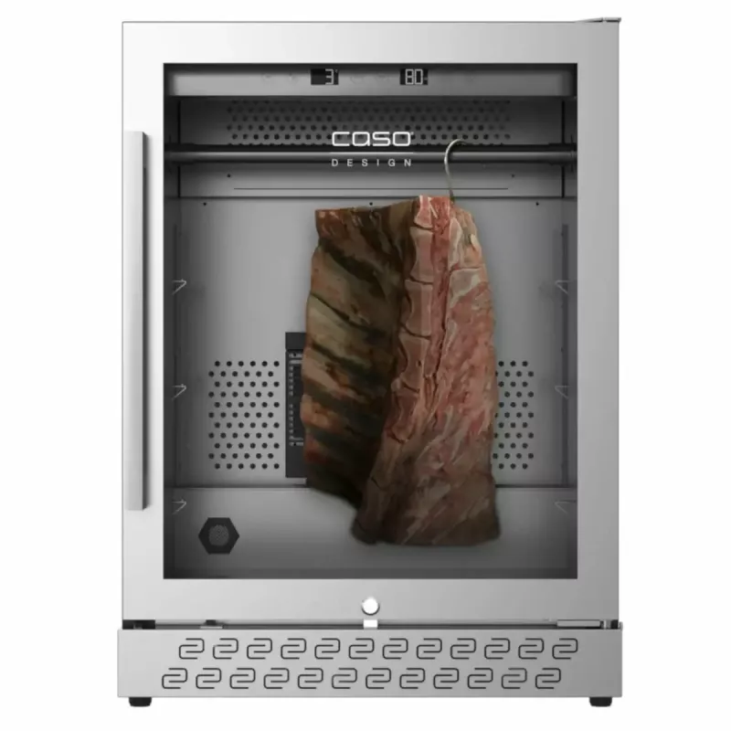 Armario de maduración en seco Caso DryAged Master 125 — Compresor, 125 L, acero inoxidable, independiente