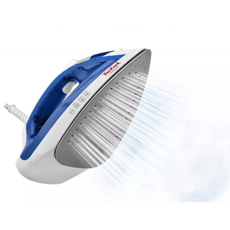 Tefal Virtuo FV1711E0 plancha de vapor, 1800 W, azul/blanco