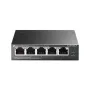 Switch no gestionado TP-Link TL-SF1005LP 5 puertos 10/100Mbps con 4 puertos PoE