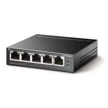 Switch no gestionado TP-Link TL-SF1005LP 5 puertos 10/100Mbps con 4 puertos PoE