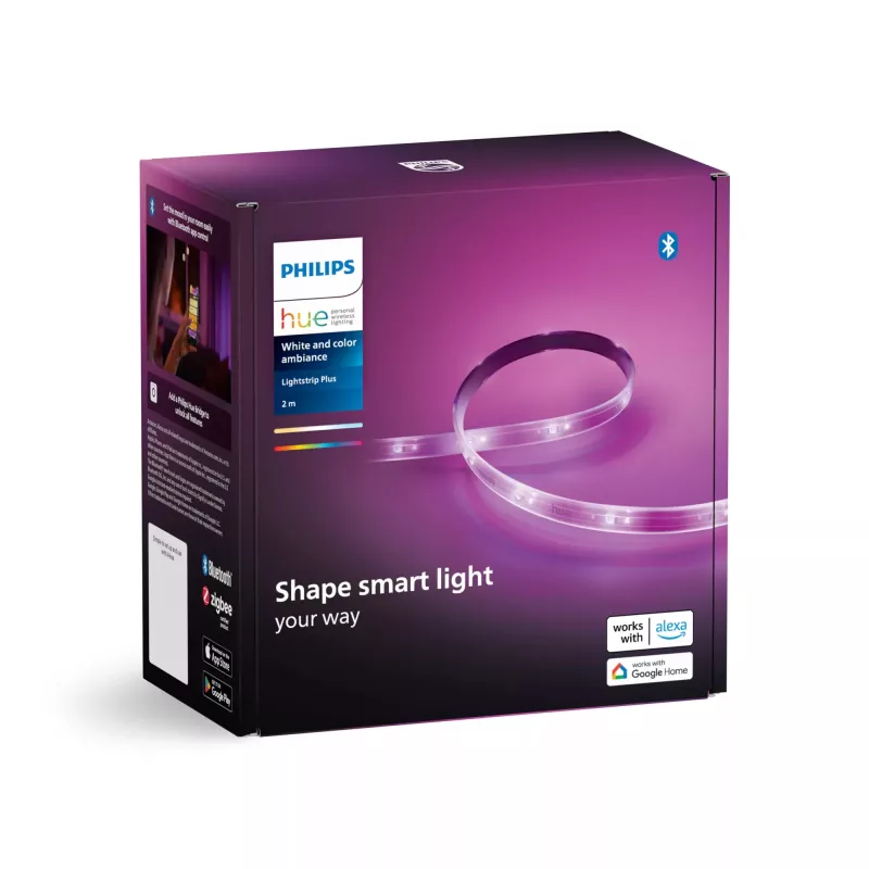 Philips Hue White and colour ambience Lightstrip Plus Base V4 2 metros