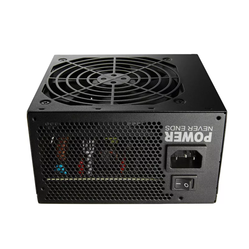 Fuente de alimentación FSP HEXA 85+ PRO 550W ATX ATX2.5 negra, 550 W, 100 - 240 V, 50 - 60 Hz, 7.5 - 3 A, Activa, 100 W