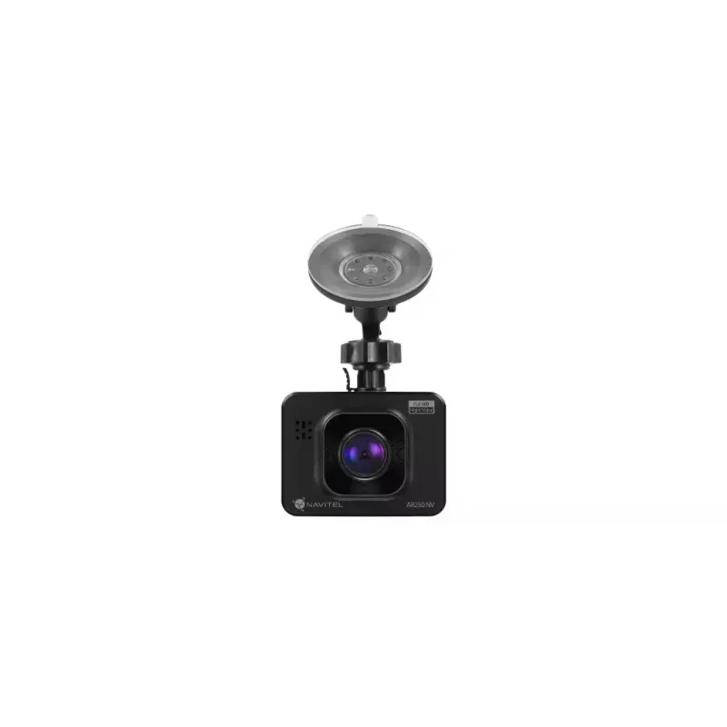 Videocámara para coche Navitel AR250 NV — 1 cámara 1920x1080, ángulo de visión 140°, pantalla integrada, MicroSD, alimentación por batería y mechero