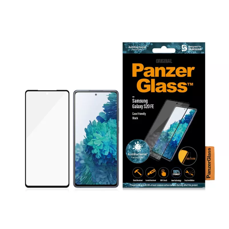 Protector de pantalla de cristal PanzerGlass Samsung Galaxy S20 FE