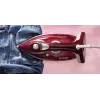 Gorenje SIH3000RBC plancha de vapor, 3000 W, suela cerámica, depósito de agua de 350 ml, vapor 40 g/min, 1,6 kg, rojo/blanco