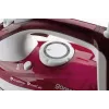 Gorenje SIH3000RBC plancha de vapor, 3000 W, suela cerámica, depósito de agua de 350 ml, vapor 40 g/min, 1,6 kg, rojo/blanco