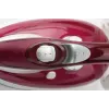 Gorenje SIH3000RBC plancha de vapor, 3000 W, suela cerámica, depósito de agua de 350 ml, vapor 40 g/min, 1,6 kg, rojo/blanco