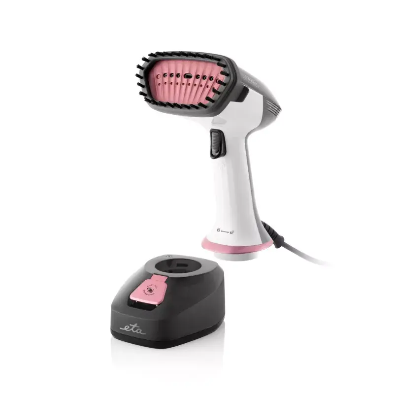 ETA Stephany ETA227090000 vaporizador de ropa de mano, 1400 W, 0,38 l, 25 g/min, blanco/negro