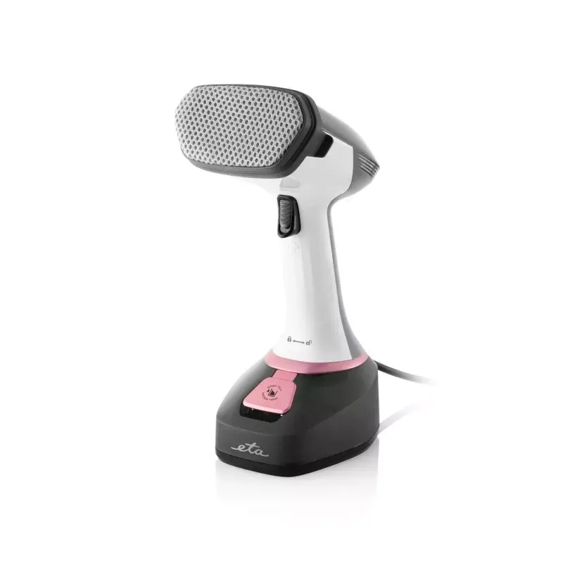 ETA Stephany ETA227090000 vaporizador de ropa de mano, 1400 W, 0,38 l, 25 g/min, blanco/negro