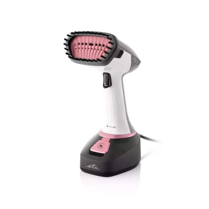 ETA Stephany ETA227090000 vaporizador de ropa de mano, 1400 W, 0,38 l, 25 g/min, blanco/negro