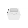 DeepCool MACUBE 110 WH caja de PC Midi Tower, mATX, cristal templado, disipador de CPU de 165 mm, 2 x 3,5" + 2 x 2,5" bahías, blanco