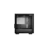 DeepCool MACUBE 110 WH caja de PC Midi Tower, mATX, cristal templado, disipador de CPU de 165 mm, 2 x 3,5" + 2 x 2,5" bahías, blanco