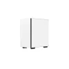 DeepCool MACUBE 110 WH caja de PC Midi Tower, mATX, cristal templado, disipador de CPU de 165 mm, 2 x 3,5" + 2 x 2,5" bahías, blanco
