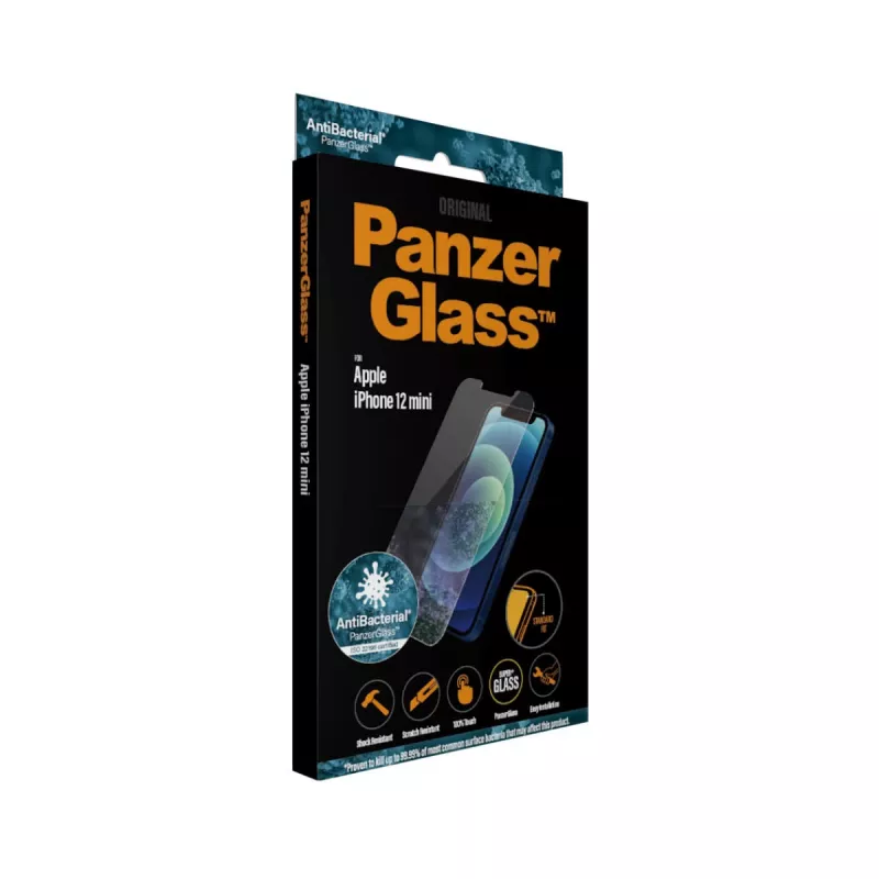 Protector de pantalla PanzerGlass Apple iPhone 12 Mini Standard Fit