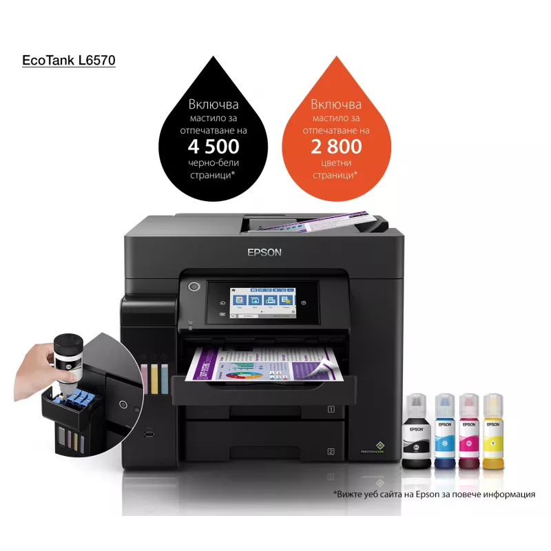 Epson EcoTank L6570 láser 1200 x 2400 DPI 32 ppm Wi-Fi