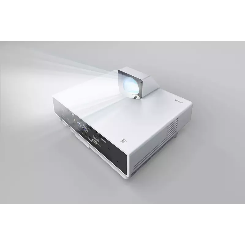 Epson EB-800F proyector láser 3LCD de ultracorta distancia, Full HD 1080p, 5000 lm, 16:9, blanco