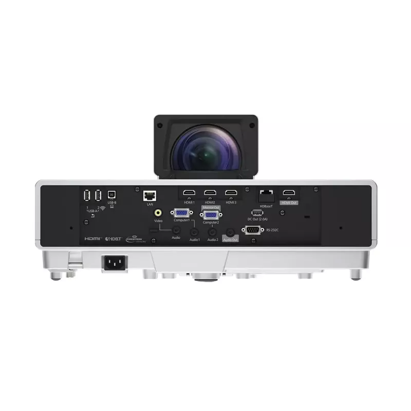 Epson EB-800F proyector láser 3LCD de ultracorta distancia, Full HD 1080p, 5000 lm, 16:9, blanco
