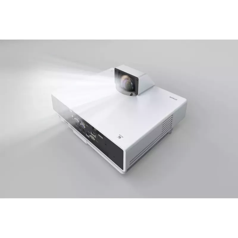 Epson EB-800F proyector láser 3LCD de ultracorta distancia, Full HD 1080p, 5000 lm, 16:9, blanco