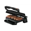 Parrilla de contacto Tefal GC7228 — parrilla de contacto, superficie de parrilla de 800 cm², termostato regulable, acero inoxidable negro