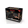 Parrilla de contacto Tefal GC7228 — parrilla de contacto, superficie de parrilla de 800 cm², termostato regulable, acero inoxidable negro