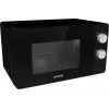 Microondas sencillo Gorenje MO20E1B – 20 L, 800 W, 5 niveles de potencia, plato giratorio de 270 mm, negro