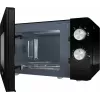 Microondas sencillo Gorenje MO20E1B – 20 L, 800 W, 5 niveles de potencia, plato giratorio de 270 mm, negro