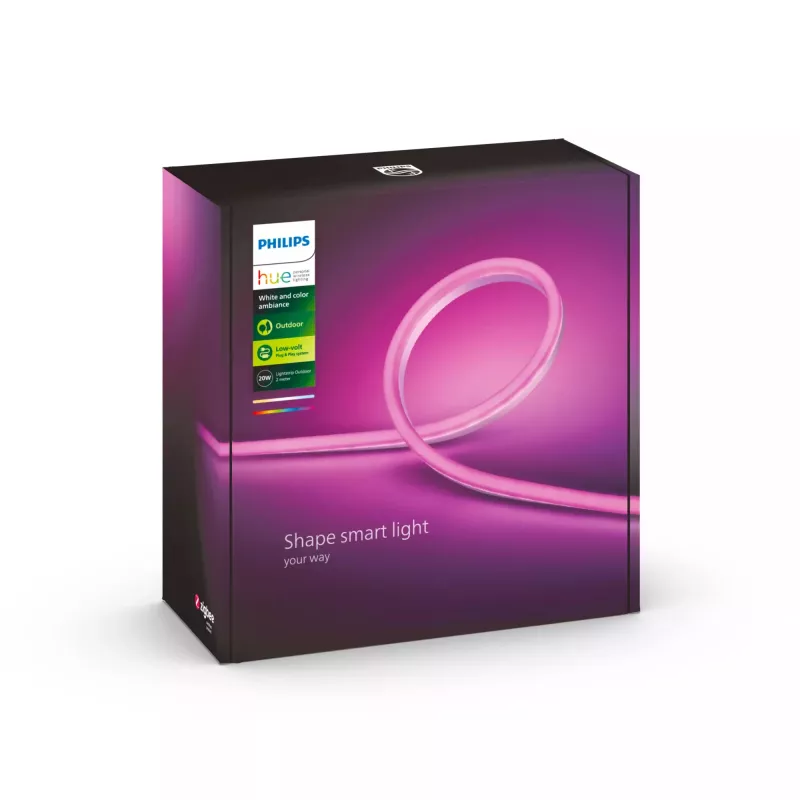 Philips Hue White and colour ambience tira de luz inteligente Smart strip light Bluetooth/Zigbee 19 W