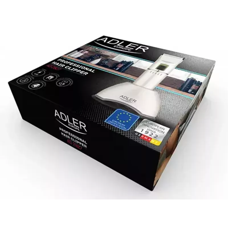 Cortapelos Adler AD 2827 negro blanco