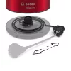 Hervidor Bosch TWK3P424 1,7 L 2400 W gris, rojo