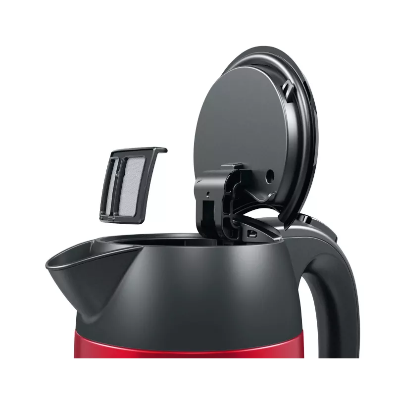 Hervidor Bosch TWK3P424 1,7 L 2400 W gris, rojo