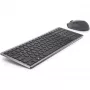 Teclado y ratón inalámbricos Dell KM7120W Bluetooth gris titanio teclado compacto ratón ergonómico