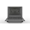 Cocina independiente Bosch Serie 4 HKR39A250U, placa vitrocerámica 4 zonas, horno 66 L, acero inoxidable, 600 mm