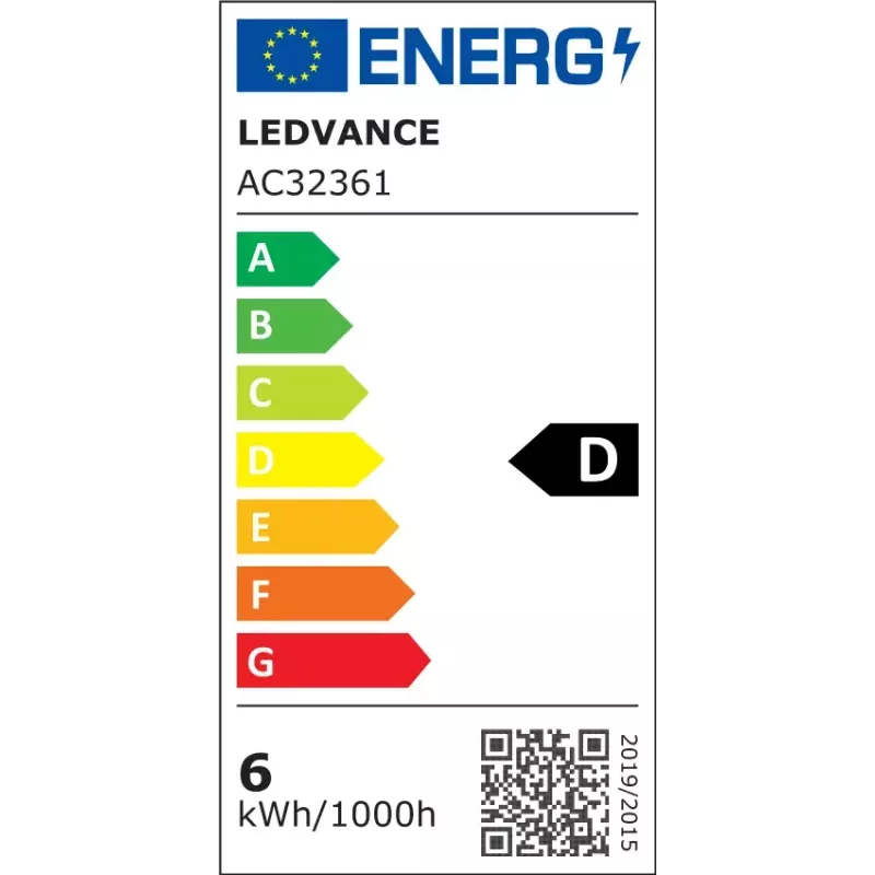 Bombilla Osram Parathom Classic LED Filament 60, 6 W, E14, blanco cálido (2700 K), no regulable