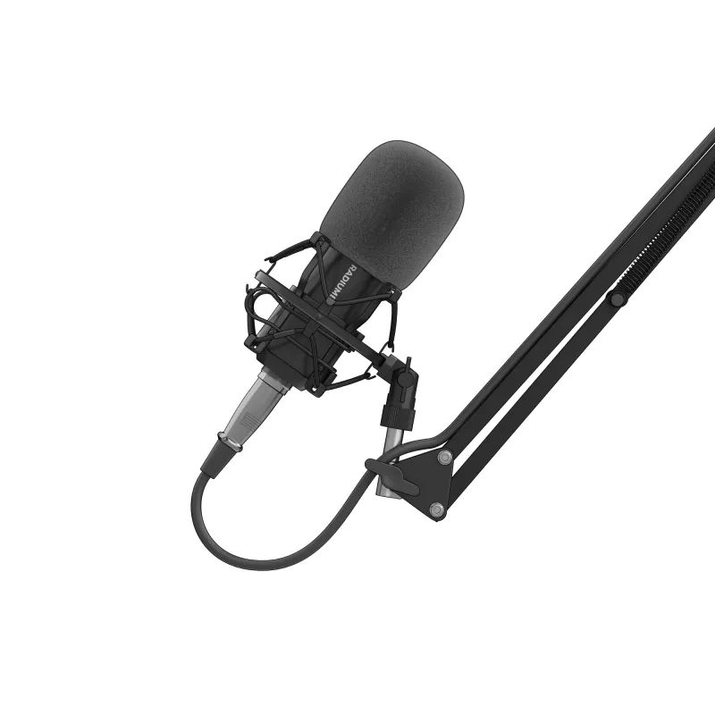 Micrófono de estudio GENESIS Radium 300 XLR negro