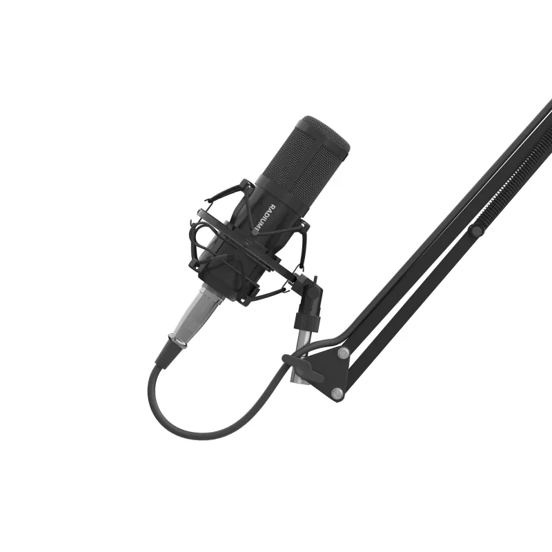 Micrófono de estudio GENESIS Radium 300 XLR negro