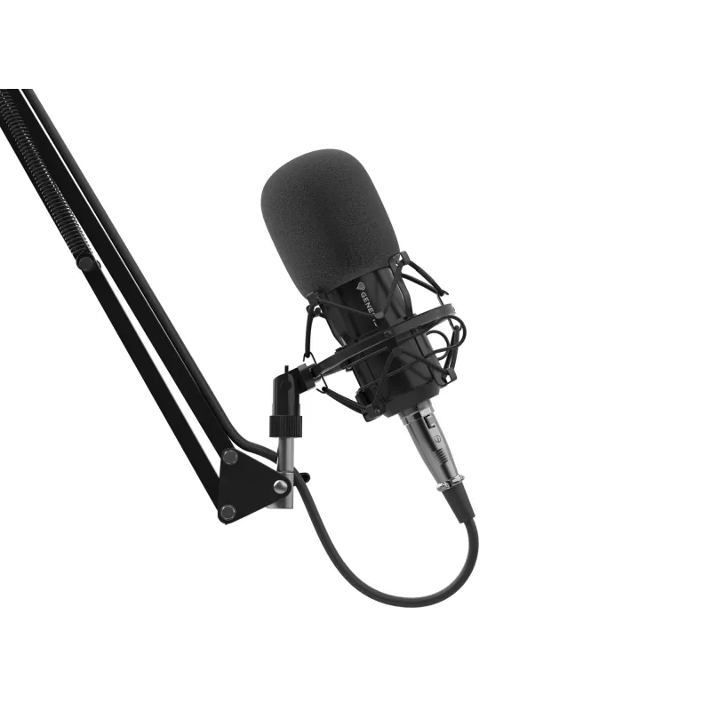 Micrófono de estudio GENESIS Radium 300 XLR negro