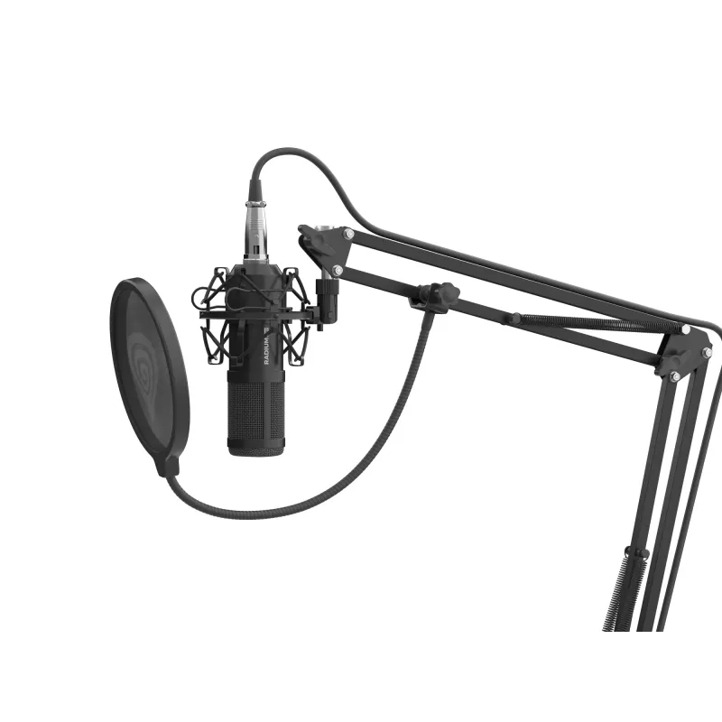 Micrófono de estudio GENESIS Radium 300 XLR negro