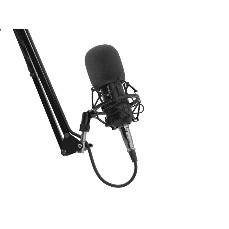 Micrófono de estudio GENESIS Radium 300 XLR negro