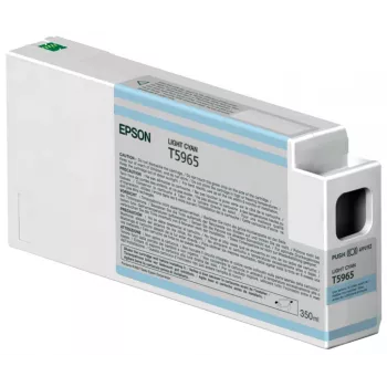 Epson pack individual cian claro T596500 UltraChrome HDR 350 ml, cian claro, tinta pigmentada, 350 ml, 1 ud.