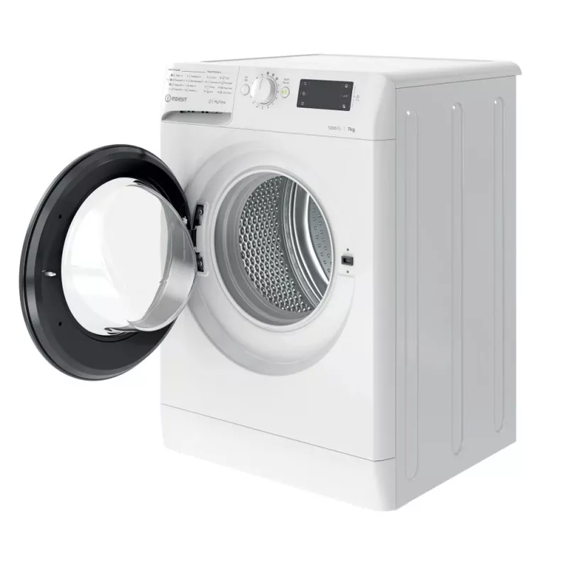 Lavadora de carga frontal Indesit MTWE 71252 WK EE 7 kg 1151 rpm blanca